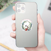 Sticker JÉSUS EST LA RAISON DE LA SAISON Citation de Noël (Téléphone)