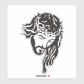 Sticker Jésus et la Couronne d'épines (Feuille)