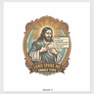 Sticker Jésus Mauvaise Message Autocorrect Patron Embarras
