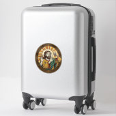 Sticker Jesus Selfie Accidentel avec la Caméra Frontale et (Sur valise)