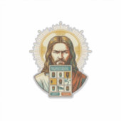 Sticker Jésus Vérification de Captcha Endless Feux de Circ (Devant)