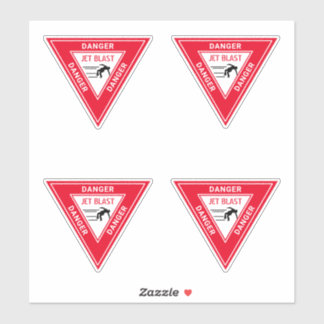 Sticker Jet Blast