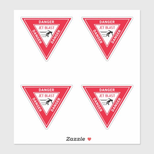 Sticker Jet Blast (Feuille)