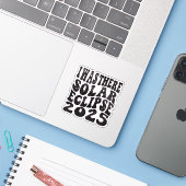 Sticker J'Étais Là Solaire Eclipse 2025 Partial Eclipse (Ordinateur portable avec iPhone)
