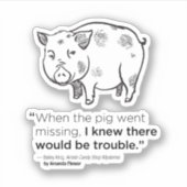 Sticker Jethro Vinyl (Devant)