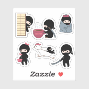 Sticker Jeu 3 minuscule Ninja