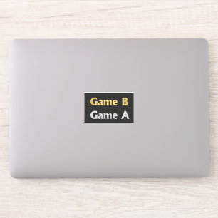 Sticker jeu d'autocollant de vie
