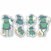 STICKER JEU DE CARACTÈRES FROG MYSTIQUE (Devant)