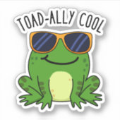 Sticker Jeu de crapaud Cool (Devant)
