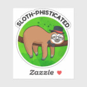 Sticker Jeu de fentes animal amusant avec fentes (Feuille)