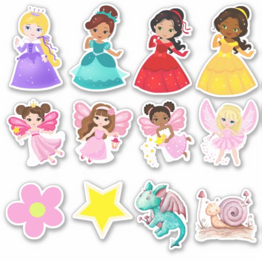 Sticker Jeu de parties Princes (Devant)