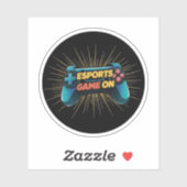 Sticker Jeu de sport électronique (Feuille)