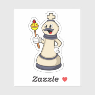 Sticker Jeu d'échecs King à Chess.PNG
