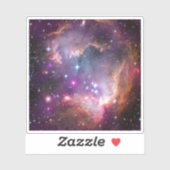 Sticker Jeunes Étoiles Dans Le Petit Nuage Magellanique. (Feuille)