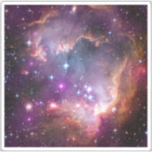 Sticker Jeunes Étoiles Dans Le Petit Nuage Magellanique. (Devant)