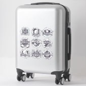 Sticker Jeux de sport (Sur valise)