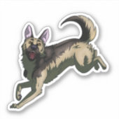 Sticker Jeux neige (Devant)