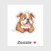 Sticker Jeux vidéo de Dog Plays (4) (Feuille)