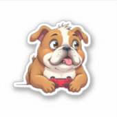 Sticker Jeux vidéo de Dog Plays (4) (Devant)
