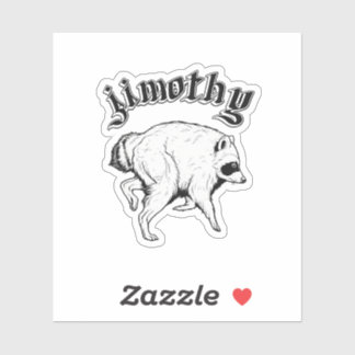 Sticker  « Jimothy », le raton laveur célèbre sur Internet