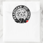 Sticker Jiu-Jitsu Brésilien (Round) (Sac)