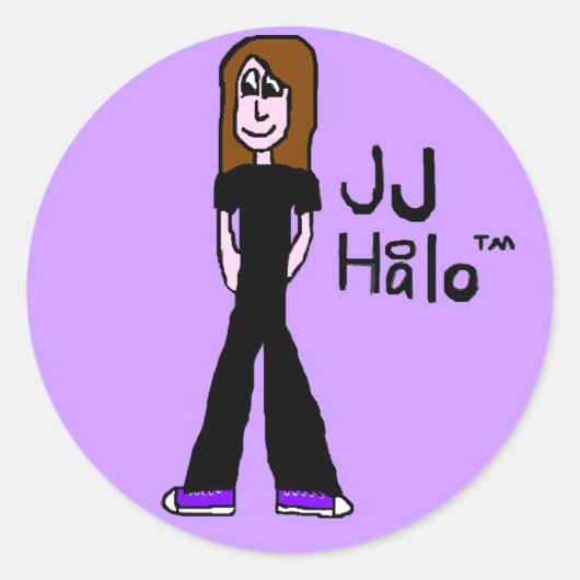 Sticker JJ Halo (Devant)