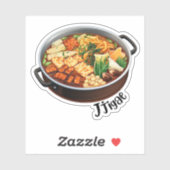 Sticker Jjigae coréen (Feuille)