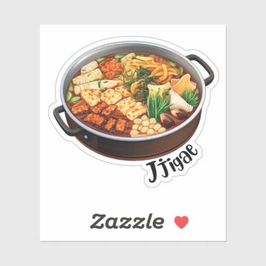 Sticker Jjigae coréen (Feuille)