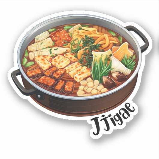 Sticker Jjigae coréen (Devant)