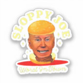 Sticker Joe Biden anti-président (Recto)