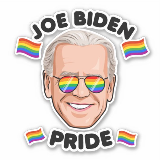 STICKER JOE BIDEN FIDE (Devant)