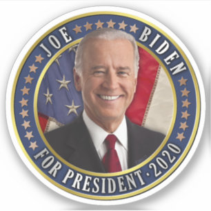 Sticker Joe Biden pour le président démocrate 2020 Photo