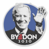 STICKER JOE BYE DON (Devant)