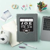 Sticker Joe Doit Y Aller (Couverture iPad)