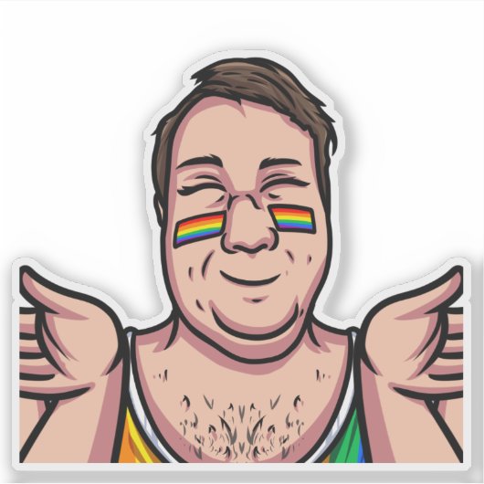 Sticker JoeMLyman Open Arm (Devant)