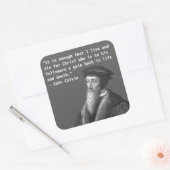 sticker John Calvin (vie et mort) (Enveloppe)