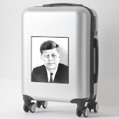 Sticker John Jack Kennedy Maison Blanche présidentielle am (Sur valise)
