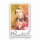 Sticker John Ruskin (Recto)