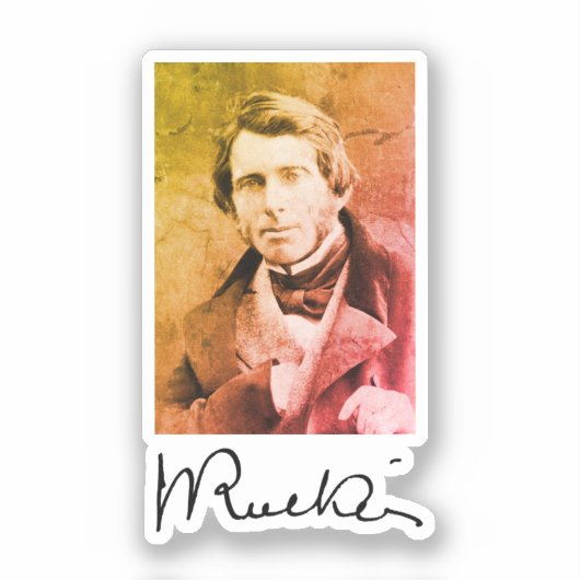 Sticker John Ruskin (Recto)