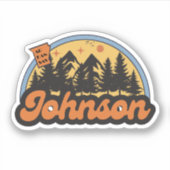 Sticker Johnson, Arkansas (Devant)