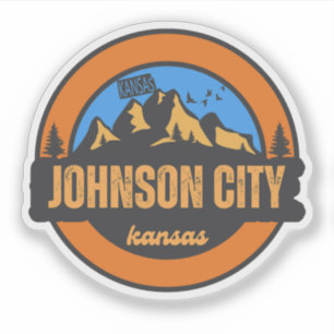 Sticker Johnson City, Kansas