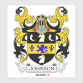 Sticker Johnson Family Crest (Feuille)