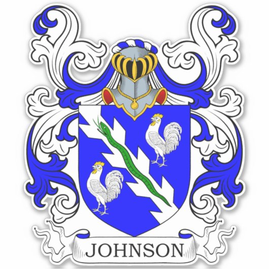 Sticker Johnson Family Crest (Devant)