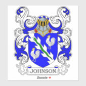 Sticker Johnson Family Crest (Feuille)