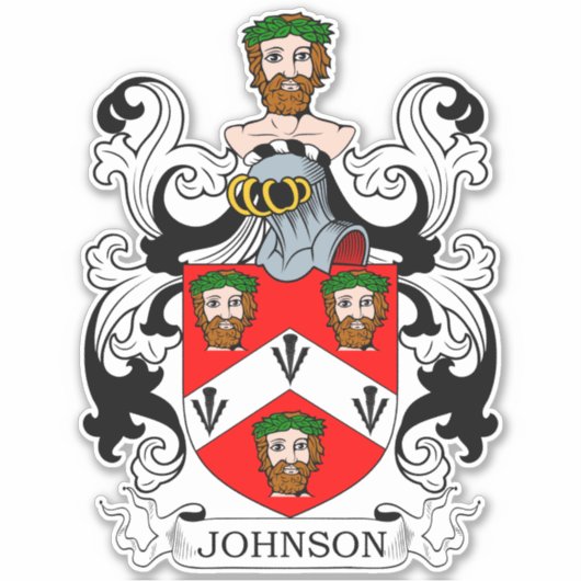 Sticker Johnson Family Crest (Devant)