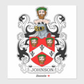 Sticker Johnson Family Crest (Feuille)