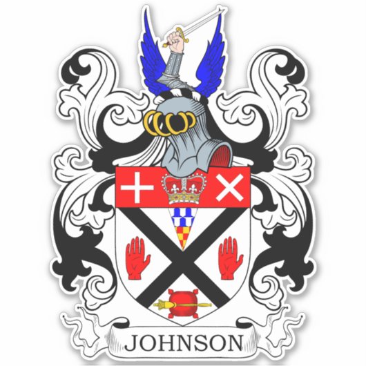 Sticker Johnson Family Crest (Devant)