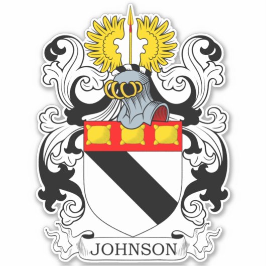 Sticker Johnson Family Crest (Devant)