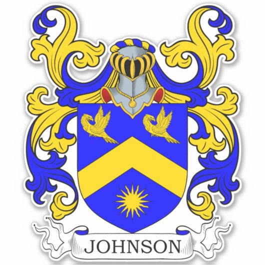 Sticker Johnson Family Crest (Devant)