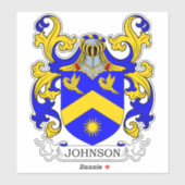 Sticker Johnson Family Crest (Feuille)